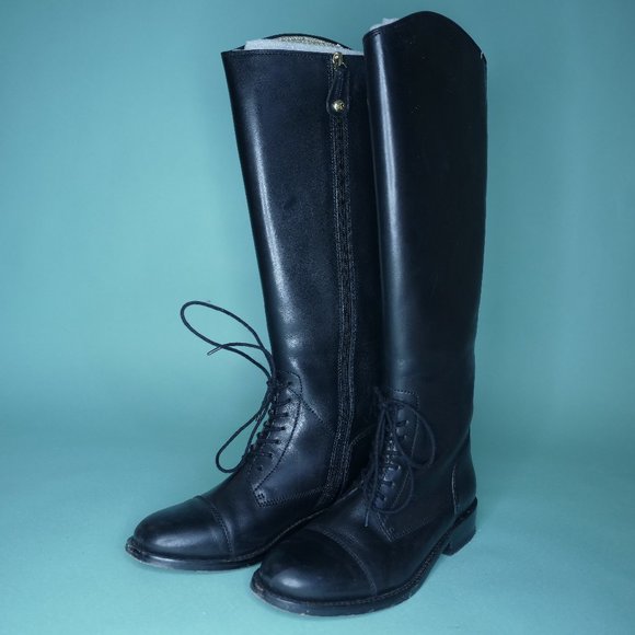 JC Juicy Couture classic rider boots 6M in black - Picture 1 of 8